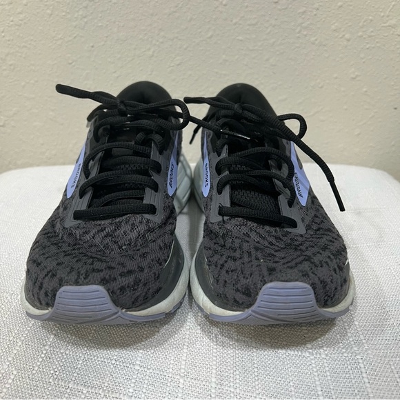 Brooks Trace 3 Women’s Size 6 Running Shoe Blackened Pearl Skylight Iris Lace Up - Picture 2 of 7